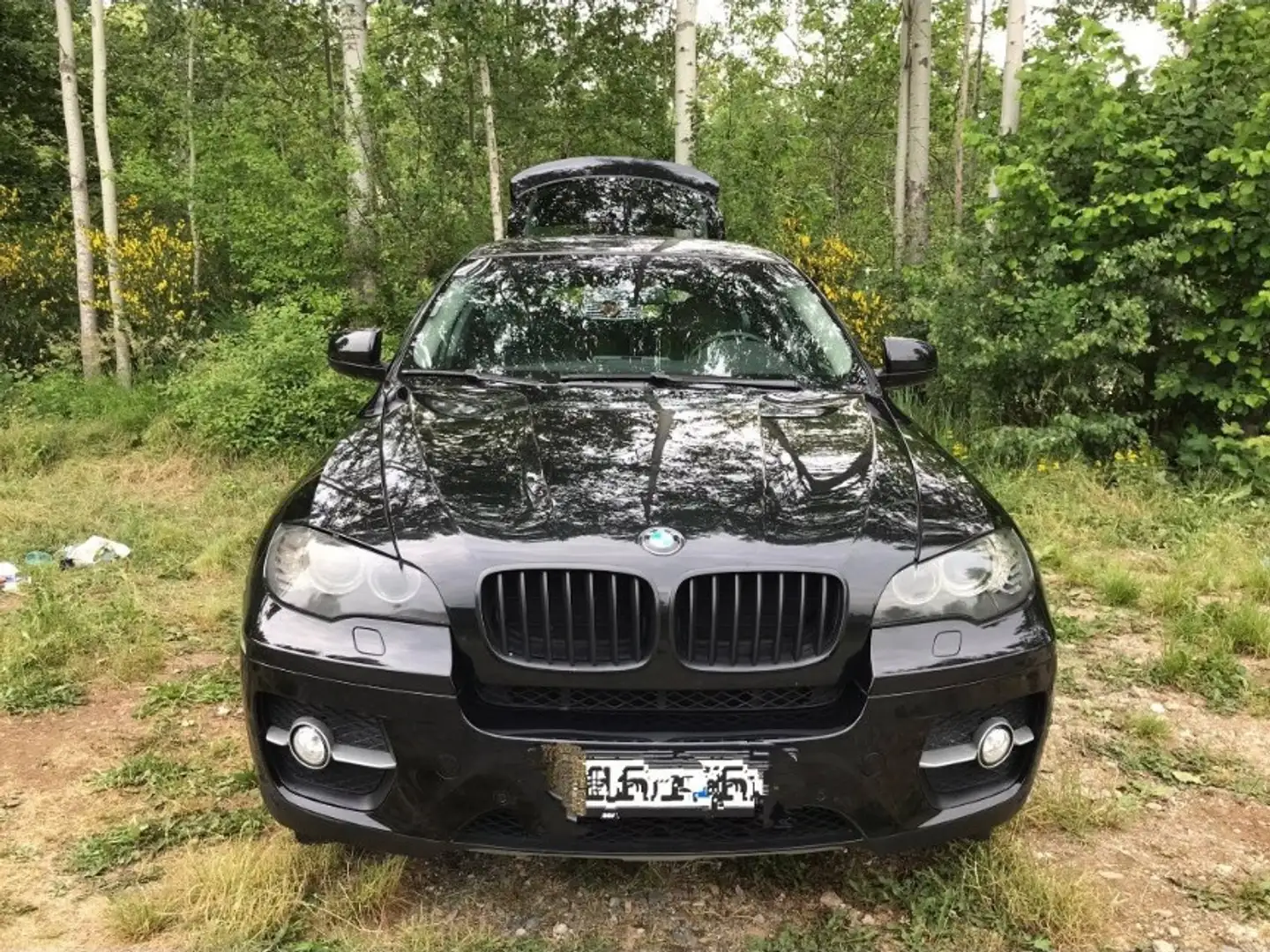 BMW X6 xDrive35d Schwarz - 1