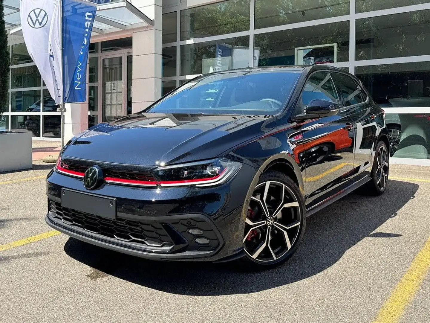 Volkswagen Polo GTI 2.0 TSI DSG ACC 18Z Navi Side Kam Pano Schwarz - 1
