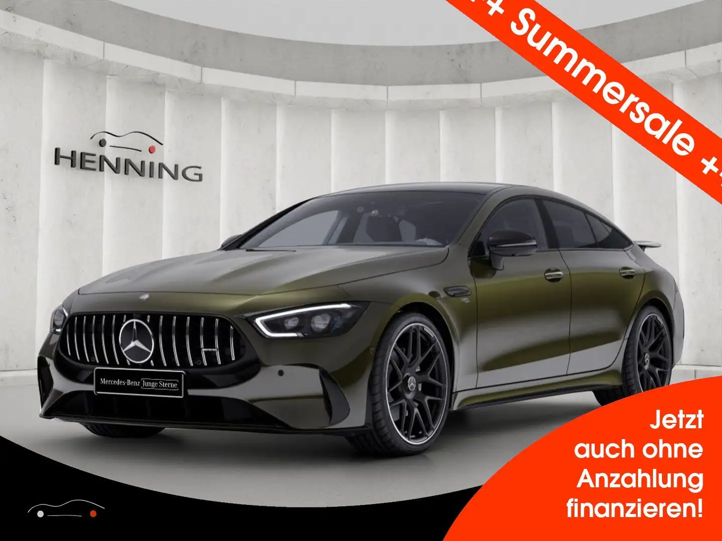 Mercedes-Benz AMG GT 43 4M+ V8 Styling Aero HUD Pano Burme 21" - 1