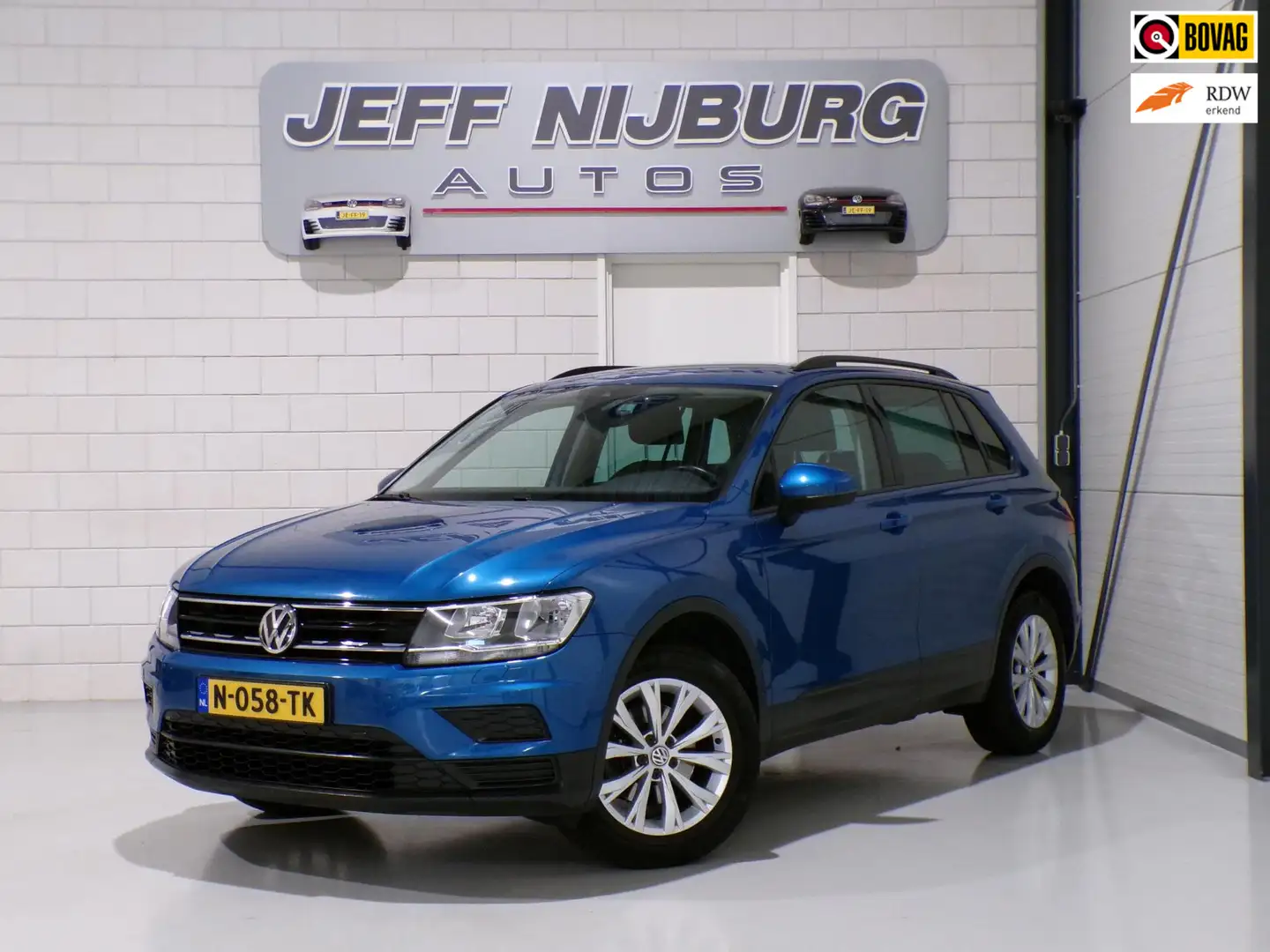 Volkswagen Tiguan 1.4 TSI ACT Connected Series "Automaat" Apple-Carp Blauw - 1