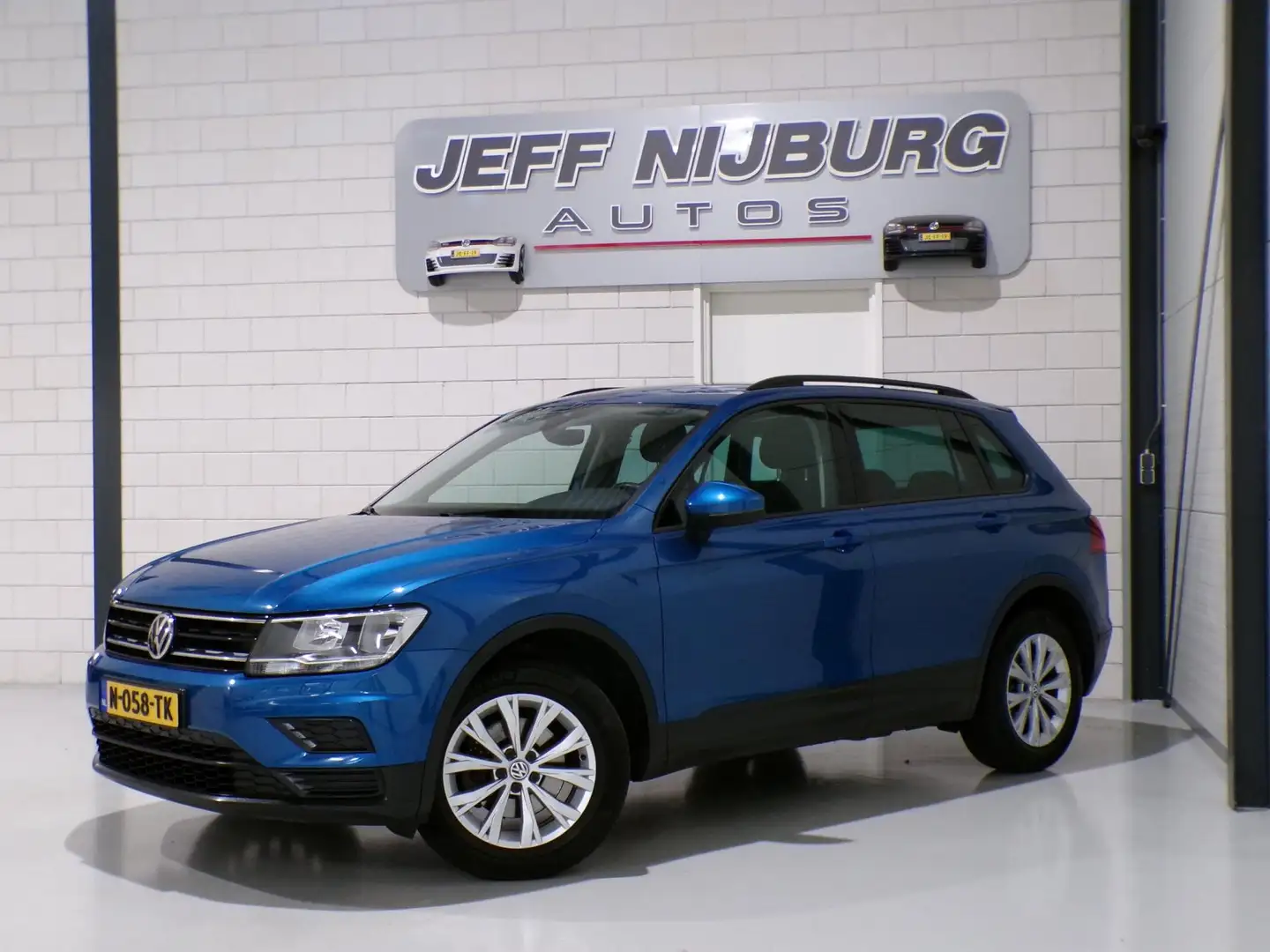 Volkswagen Tiguan 1.4 TSI ACT Connected Series "Automaat" Apple-Carp Blauw - 2