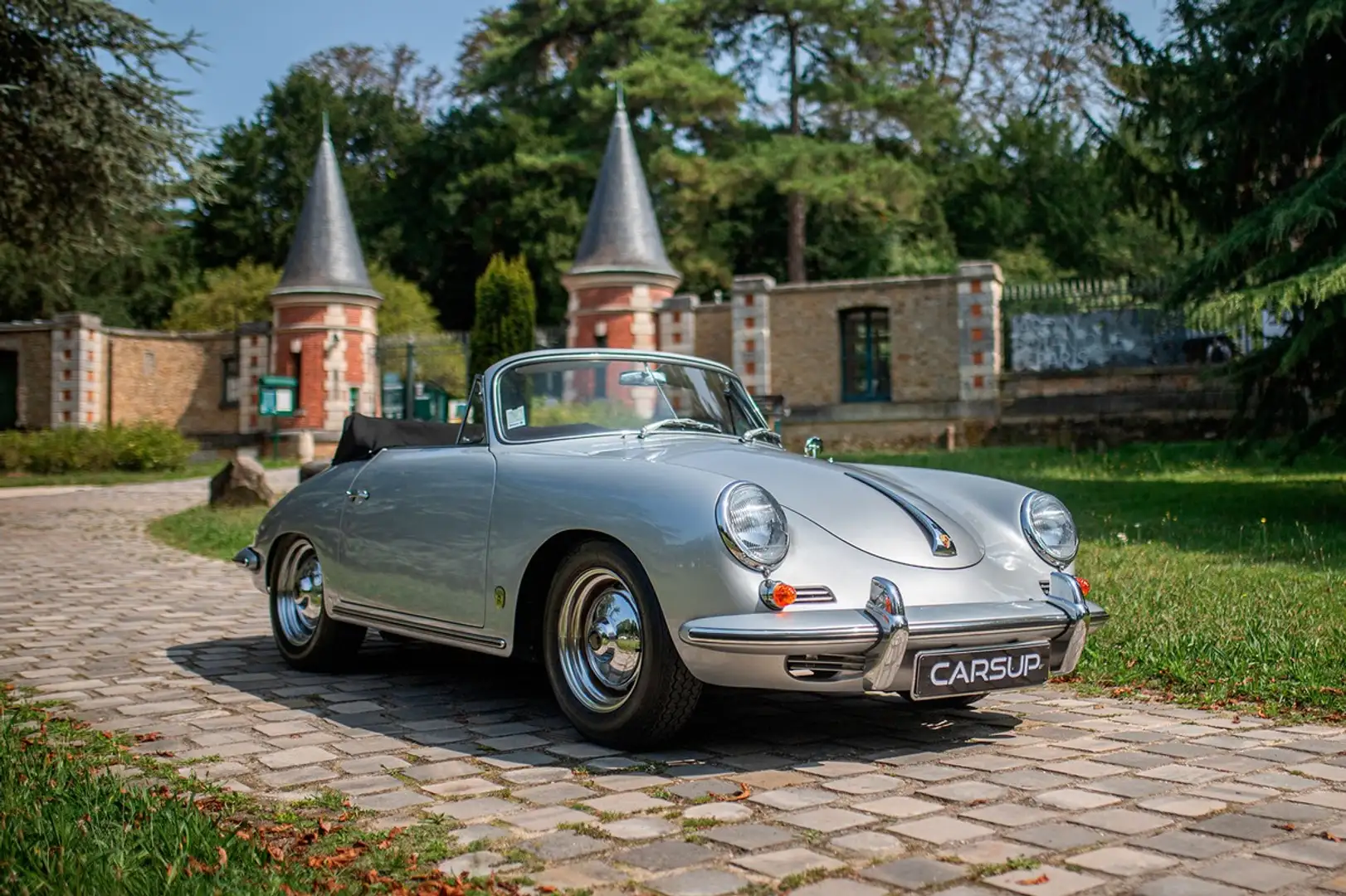 Porsche 356 B-T5 Super 90 Cabriolet Argent - 1