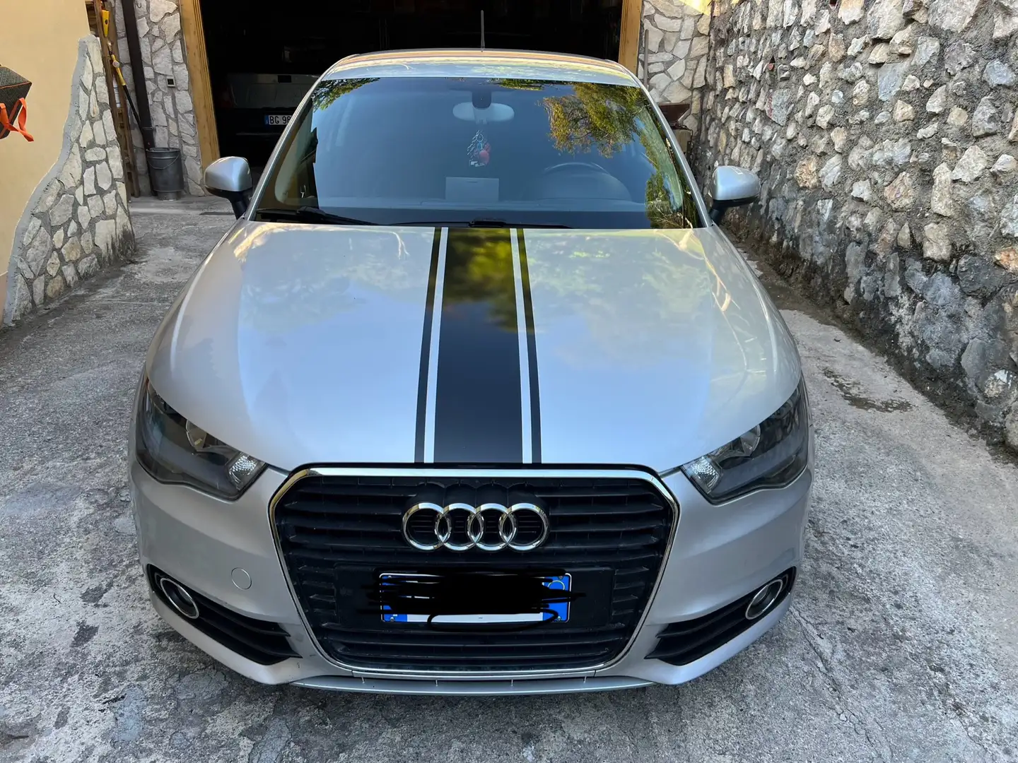 Audi A1 A1 I 2010 3p 1.4 tfsi Ambition 122cv 119g s-tronic Argintiu - 1