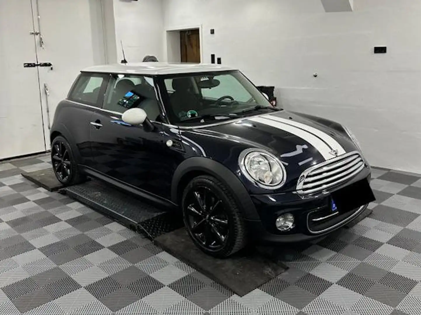 MINI Cooper Mini Cooper (Rallye Streifen) (8 Alufelgen) Blau - 1