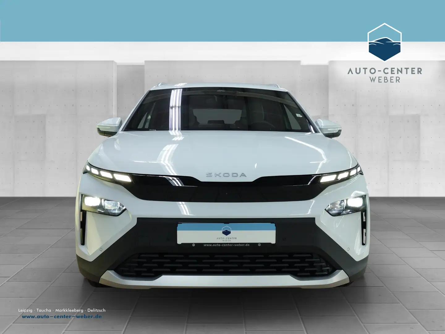 Skoda Elroq Alpha Automatik *HUD*Matrix*PDC*AHK Weiß - 2