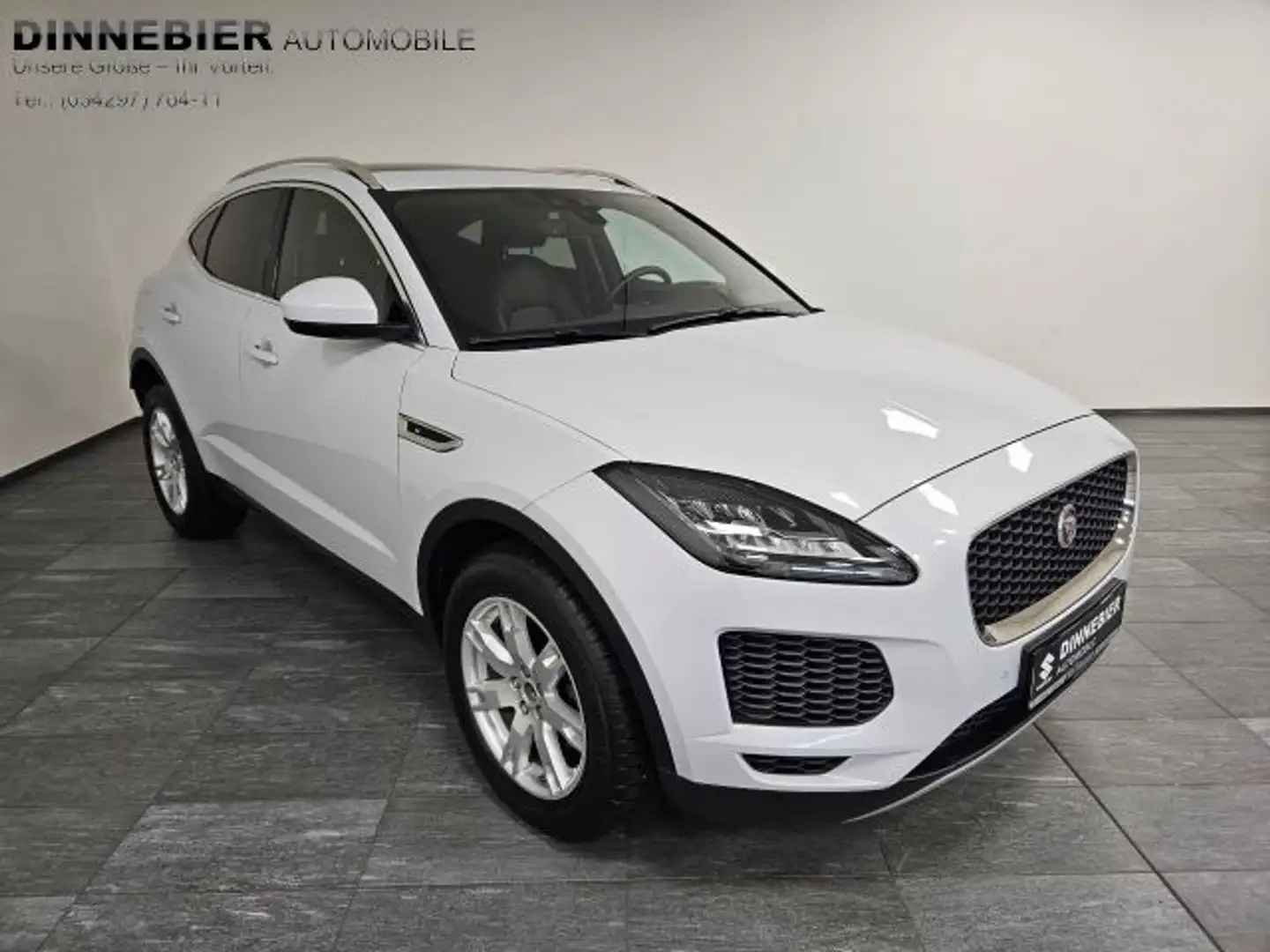 Jaguar E-Pace S AWD 360-CAM ACC CAM LED NAVI PANO SD Weiß - 2