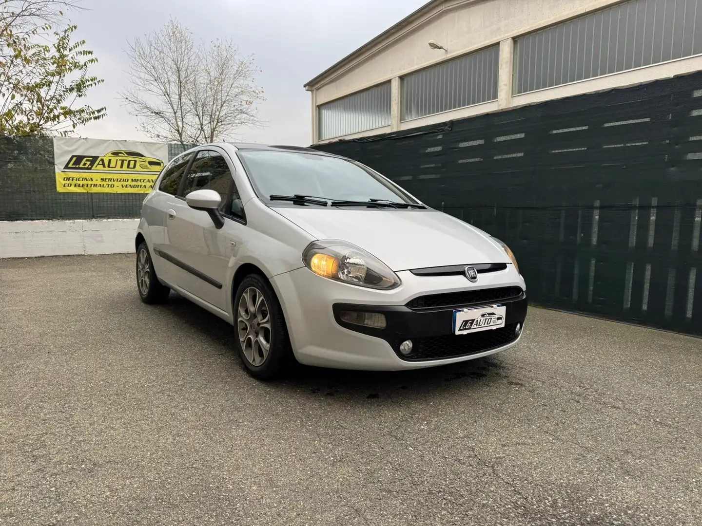 Fiat Punto Evo Punto III 2009 Evo 3p 1.3 mjt Sport s Grijs - 2