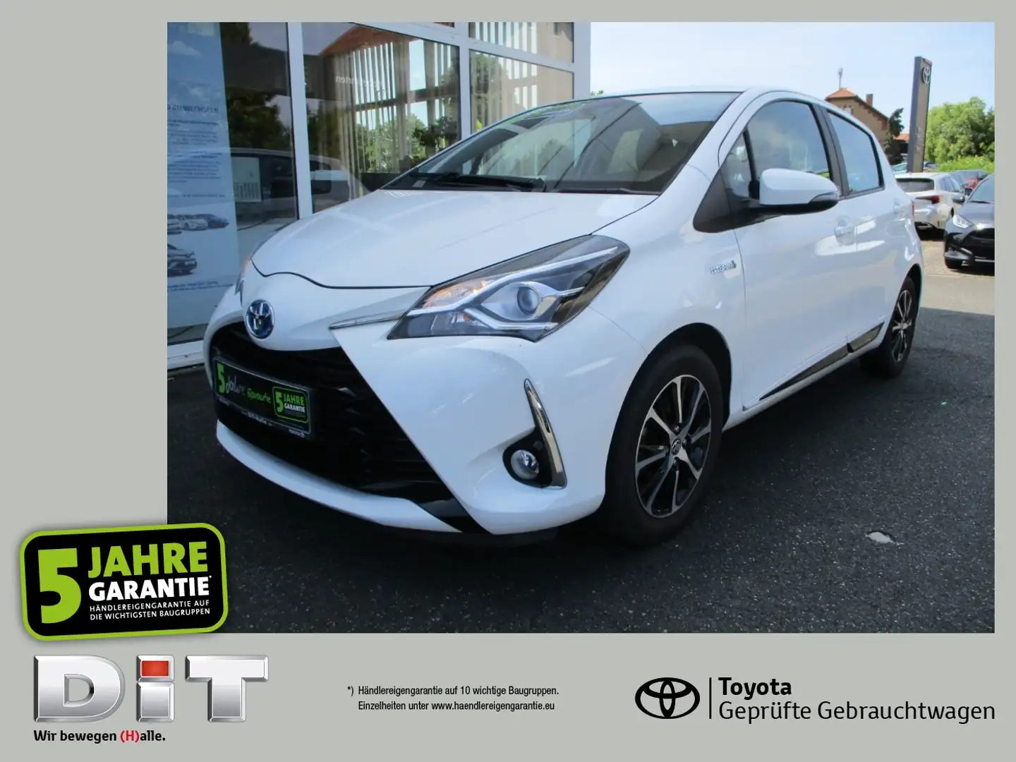 Toyota Yaris 1.5 Team D Klima Kamera Freisprechanlage White - 1