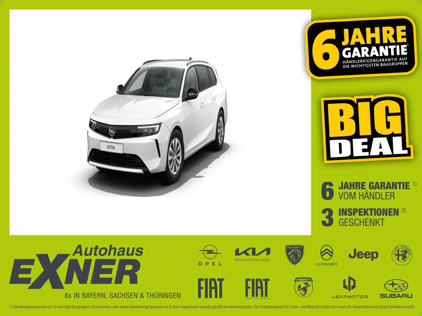 Opel Astra ST Edition Allwetterreifen, Sitzheizung Weiß - 1