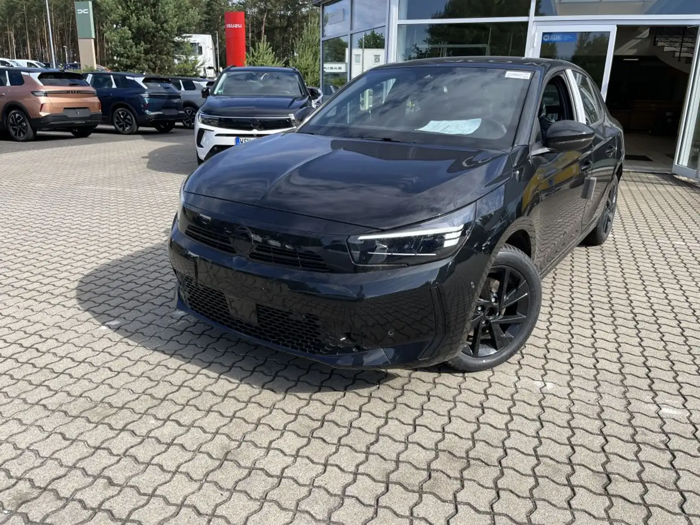 Opel Corsa 1.2 Direct Injection Turbo GS Zwart - 1
