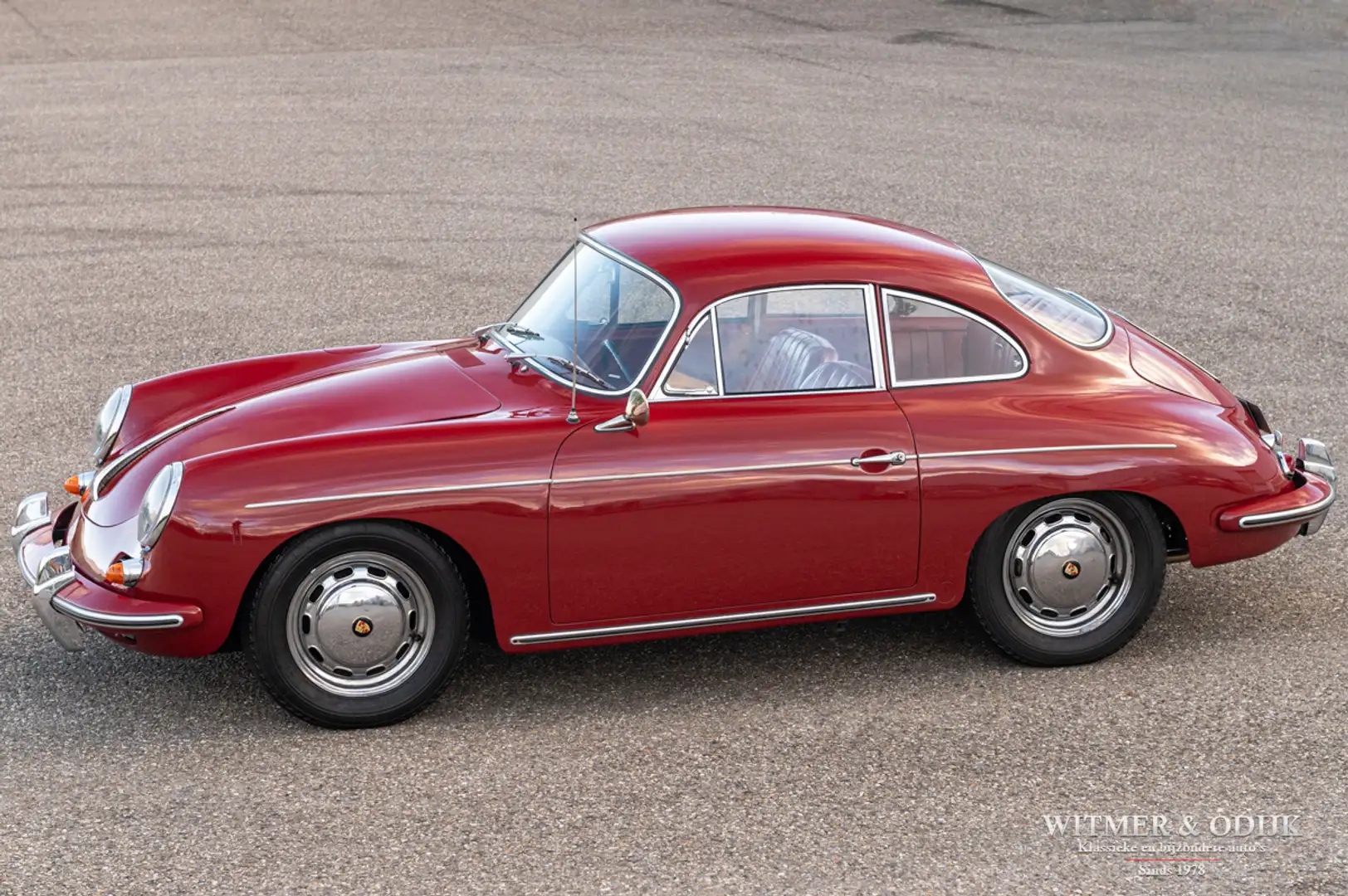 Porsche 356 C Coupe Rood - 1