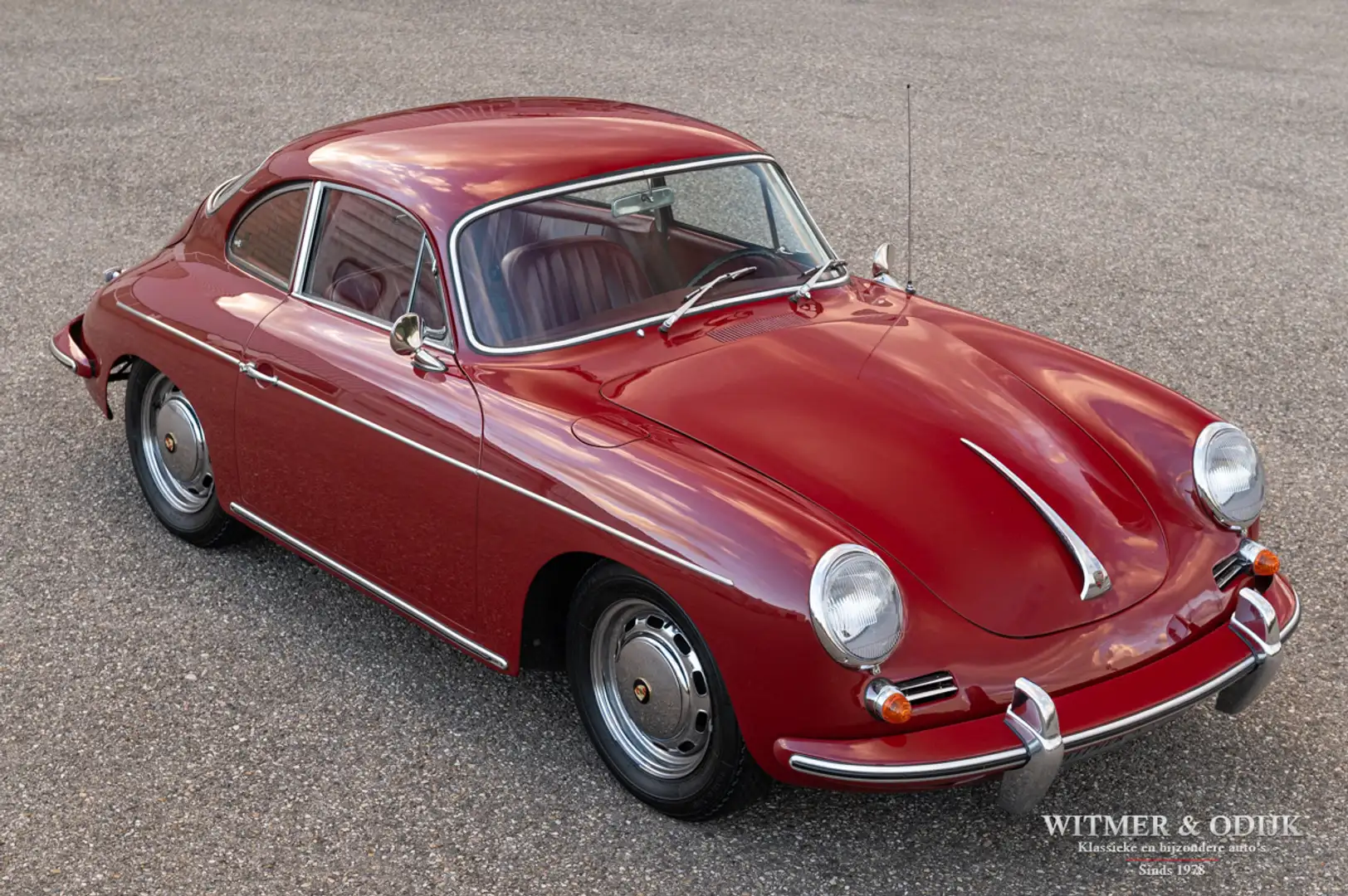 Porsche 356 C Coupe Červená - 2