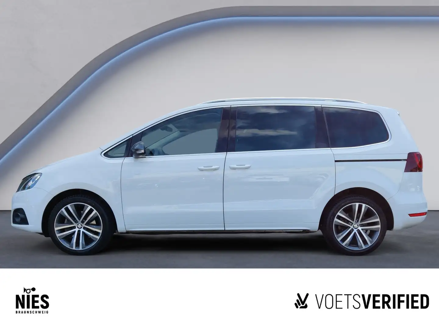 SEAT Alhambra FR-Line 1.4 TSI DSG SHZ+GRA+PDC Wit - 2