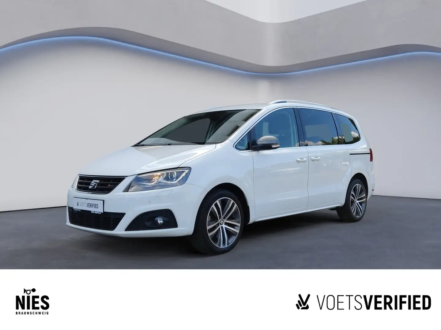 SEAT Alhambra FR-Line 1.4 TSI DSG SHZ+GRA+PDC Wit - 1