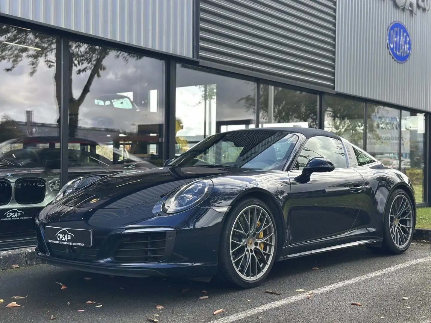 Porsche 911 911 (991) (2) 3.0 420 TARGA 4S PDK Blau - 2