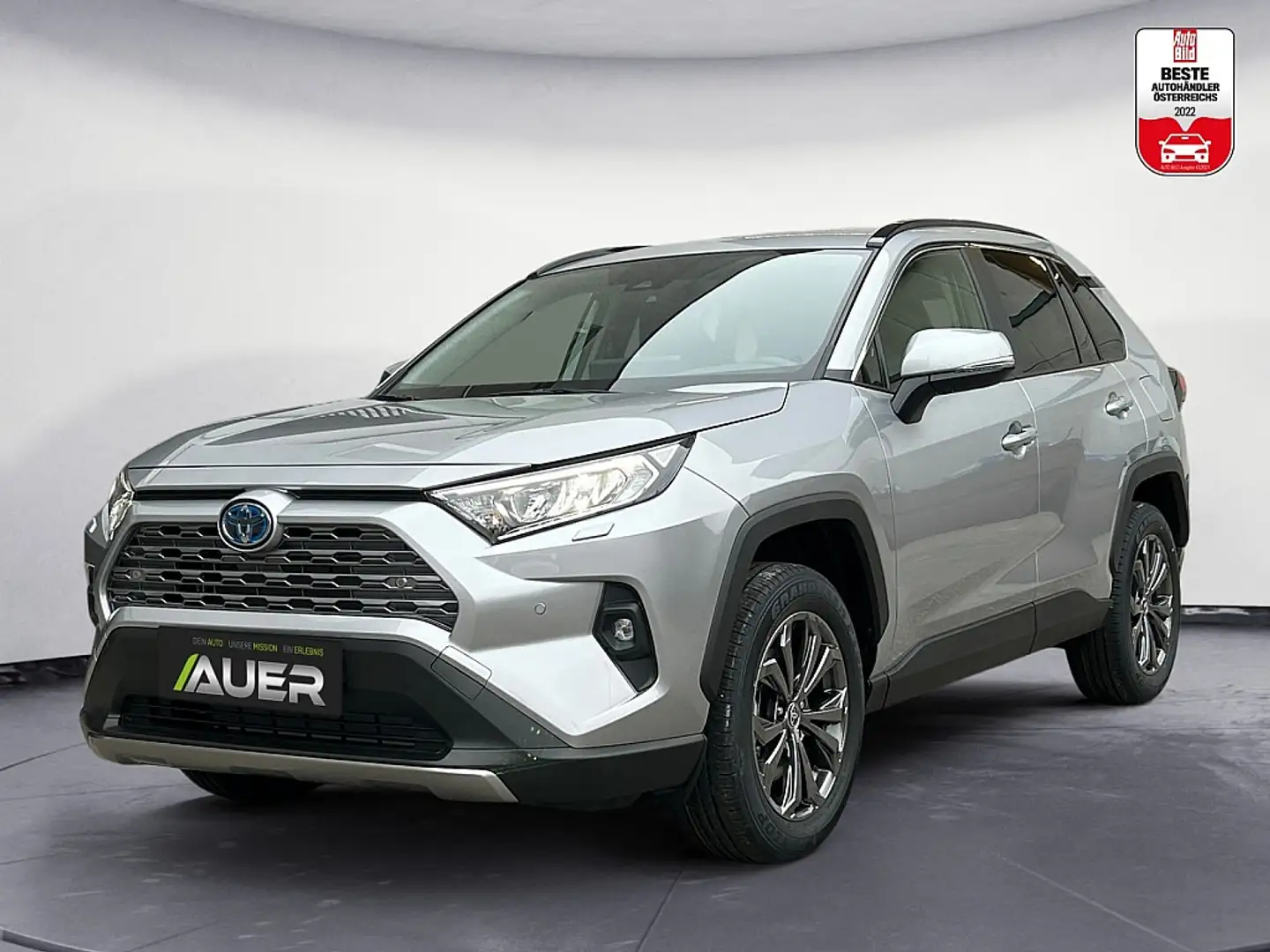Toyota RAV 4 RAV4 2,5 Hybrid Active Drive 2WD 218PS | ab € 4... Silber - 1