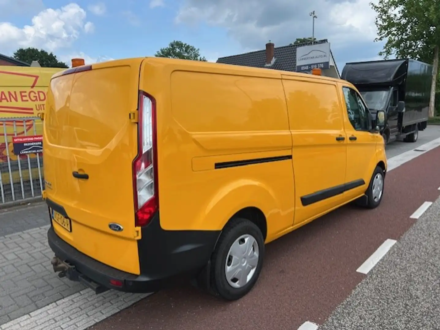 Ford Transit Custom 340 2.0 TDCI L2H1 96KW LANG AIRCO KLIMA EURO6 Jaune - 2
