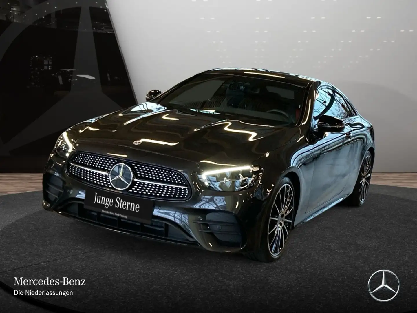 Mercedes-Benz E 300 Coupé AMG+NIGHT+LED+KAMERA+20"+TOTW+9G Grau - 2