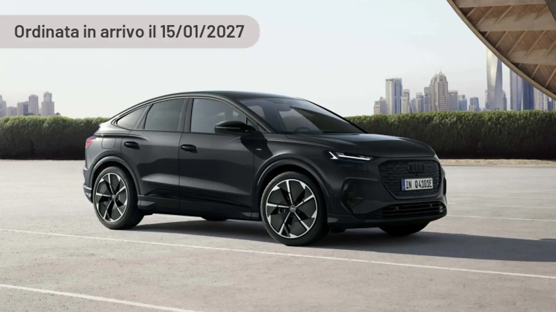 Audi Q4 e-tron Q4 SPB 55 e-tron quattro Business Advanced Argento - 1