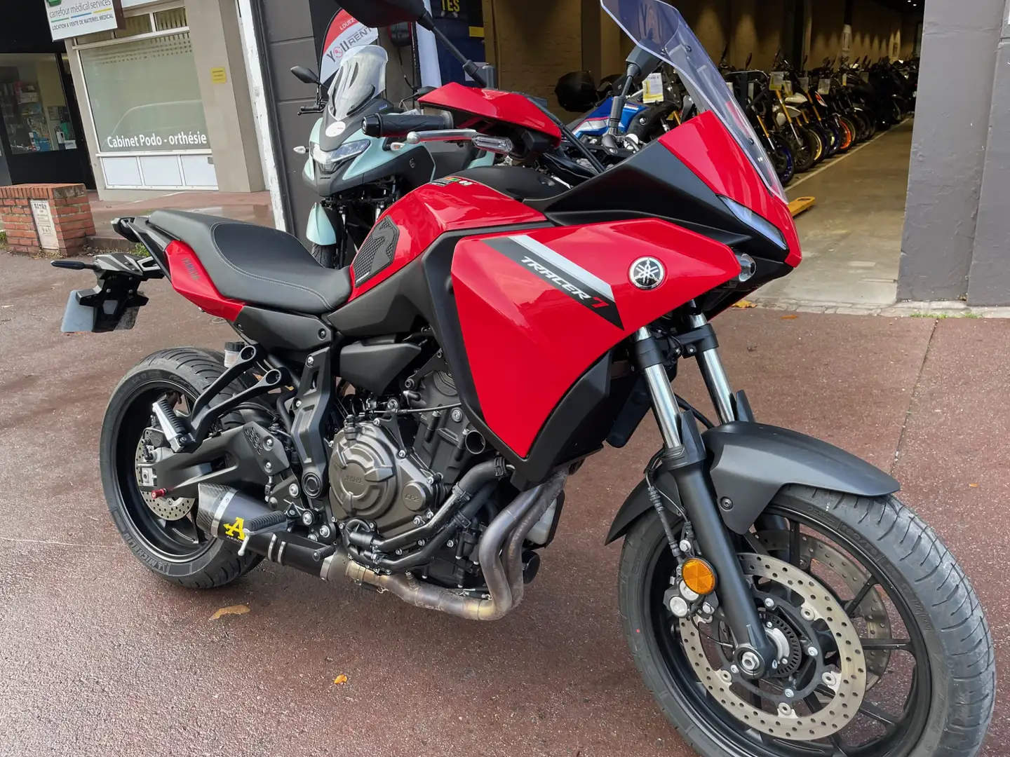 Yamaha Tracer 7 Rouge - 2