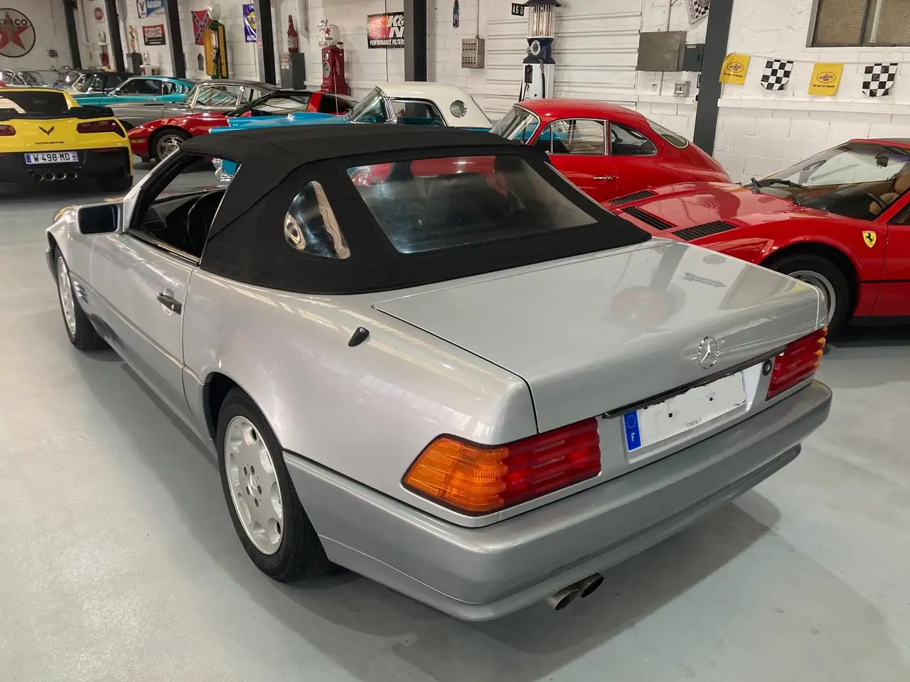 Mercedes-Benz SL 300 Roadster de 1991 avec Hard-top en stock en France, foto 4