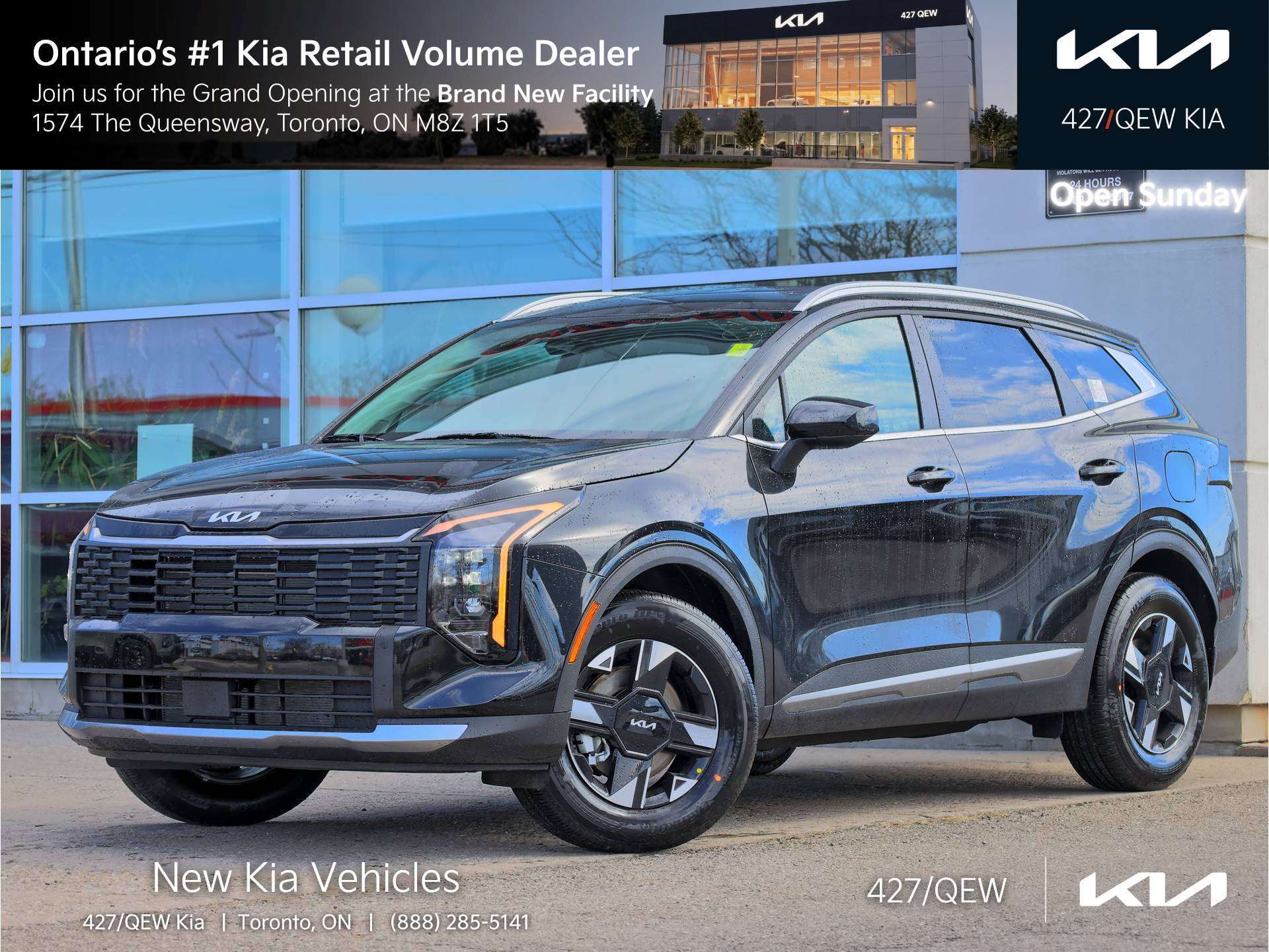 Black 2026 Kia Sportage SUV / Crossover All-Wheel Drive Automatic