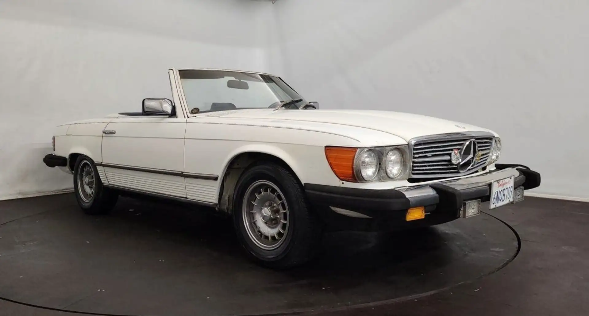 Mercedes-Benz 380 SL Blanc - 1