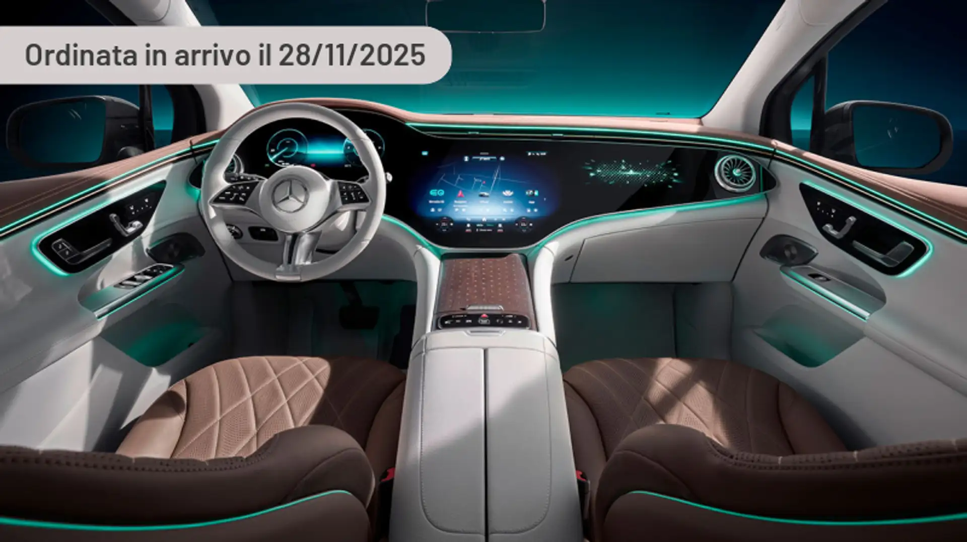 Mercedes-Benz EQS SUV 450+ AMG Line Premium Extra Argintiu - 1