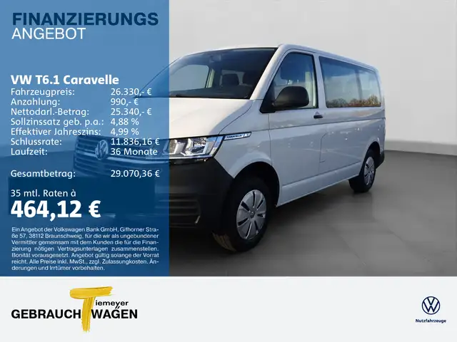 Volkswagen T6.1 Caravelle 9-SITZE KLIMA DAB