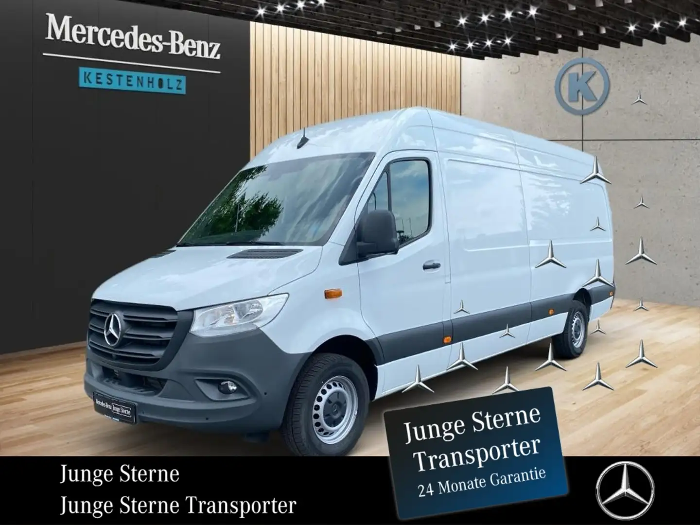 Mercedes-Benz Sprinter 315 CDI L3H2 *MBUX*360°KAMERA*NAVI*SHZ* Blanc - 1