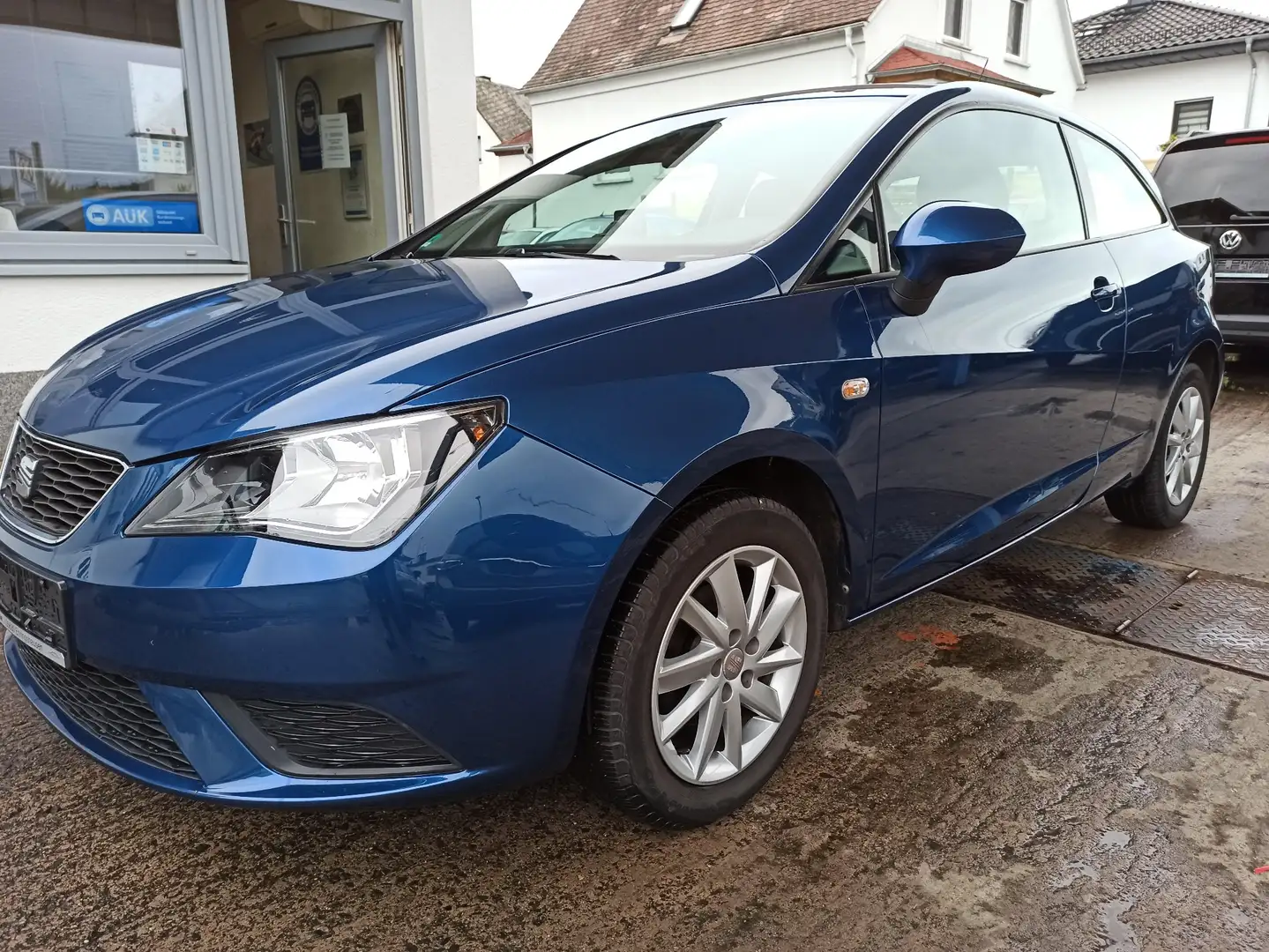 SEAT Ibiza Style Salsa Navi Klimaauto Alu Modellpflege 1.Hand Bleu - 1