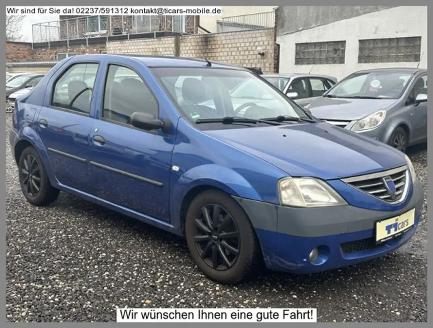Dacia Logan 1.6 MPI Laureate *Neuteile,5Türer,Klima* Blau - 2