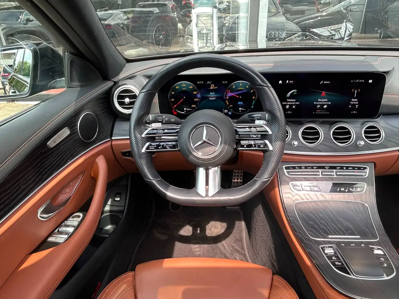 Mercedes-Benz E-Class 353,12€ SANS INTERET ZONDER KOSTEN / PHEV/ TOIT PANO/CAMERA/ECLAIRAGE AMBIANCE/CUIR, миниатюра 14