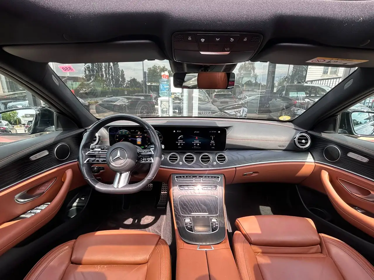 Mercedes-Benz E-Class 353,12€ SANS INTERET ZONDER KOSTEN / PHEV/ TOIT PANO/CAMERA/ECLAIRAGE AMBIANCE/CUIR, миниатюра 13