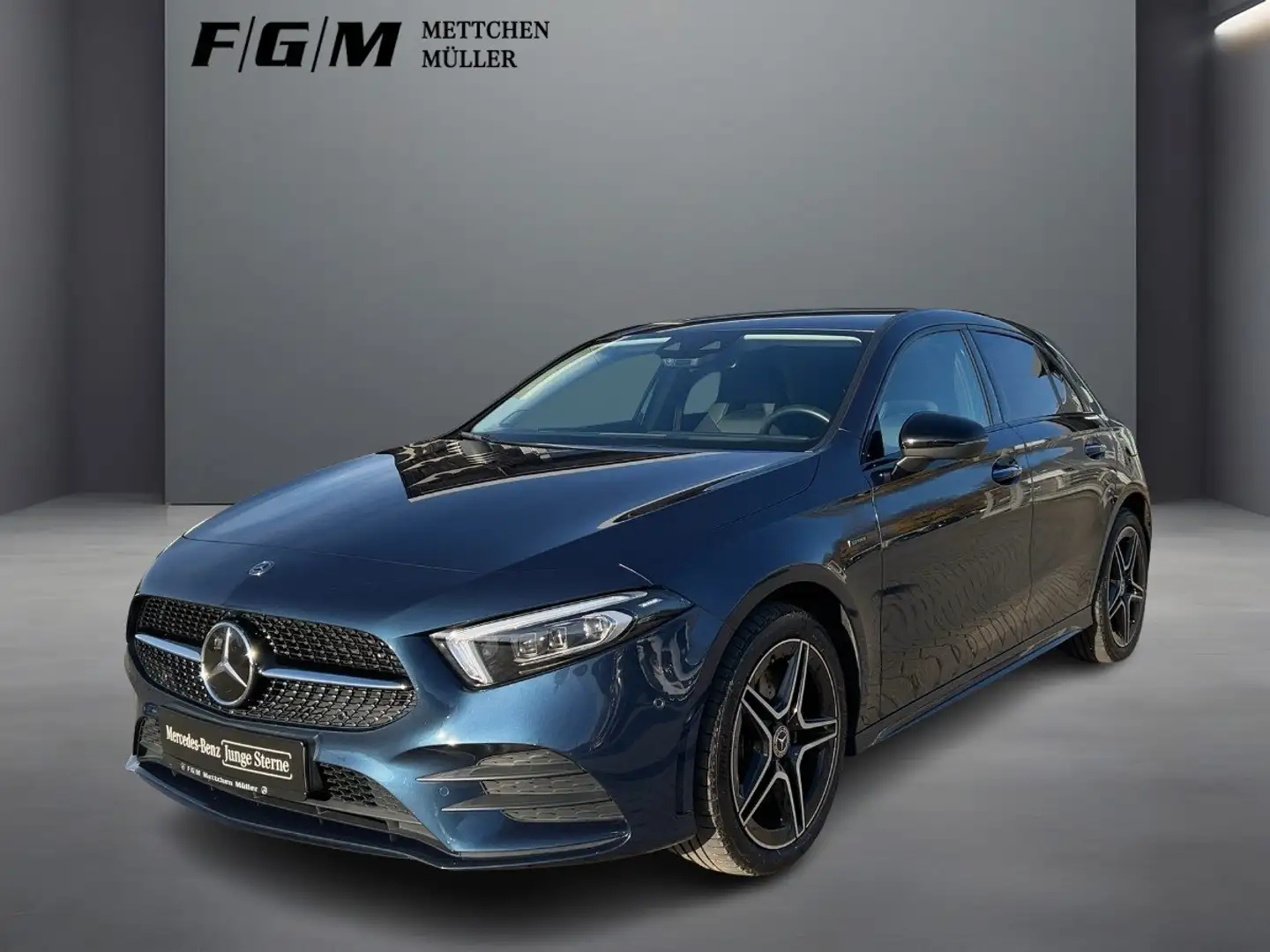 Mercedes-Benz A 250 e AMG Line Burm|HUD|KeyGo|MBeam|TWA|360 Blu/Azzurro - 2