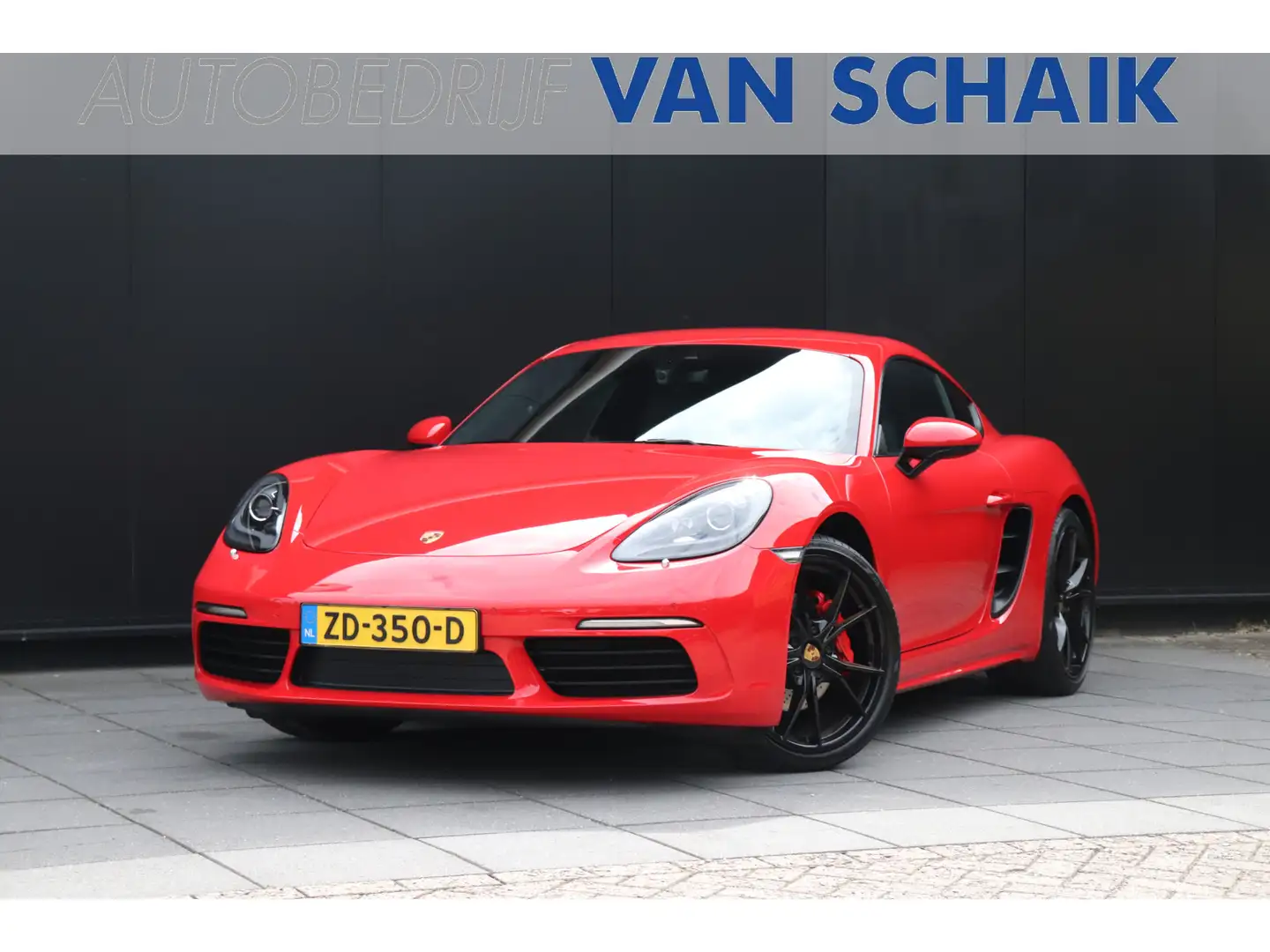 Porsche 718 Cayman 2.0 | 300 PK | PDK | LEDER | STOELVERW. | C Rood - 1