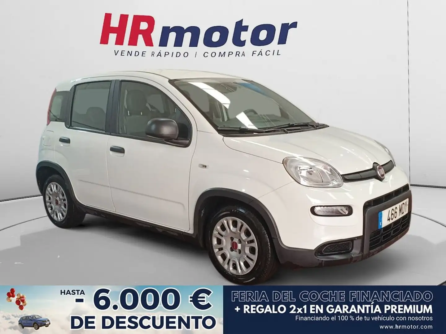 Fiat Panda 1.0 Mild Hybrid 4x2 Blanco - 1