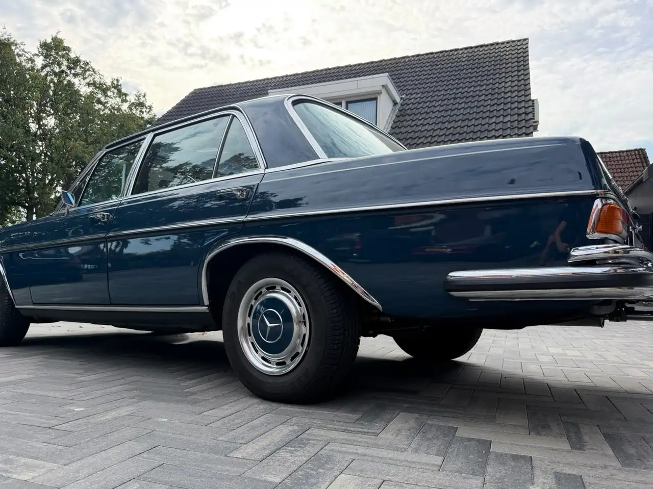 Mercedes-Benz 300 SEL 3.5 W109 Schuifdak - Mittel blau, foto 11
