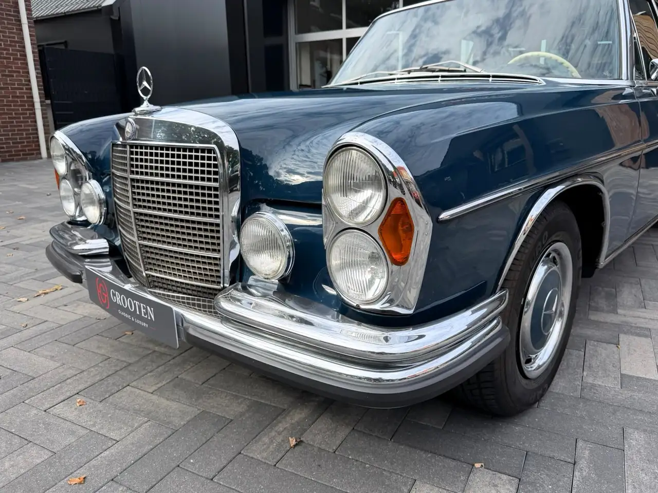 Mercedes-Benz 300 SEL 3.5 W109 Schuifdak - Mittel blau, foto 10