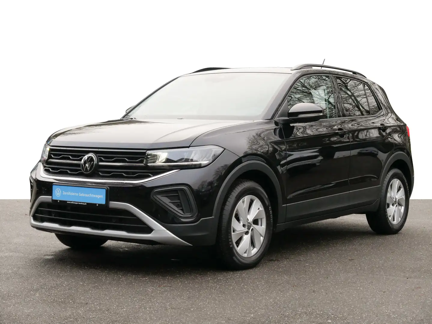 Volkswagen T-Cross 1.0 TSI Life DSG Navi Einparkhilfe AppCo Schwarz - 2