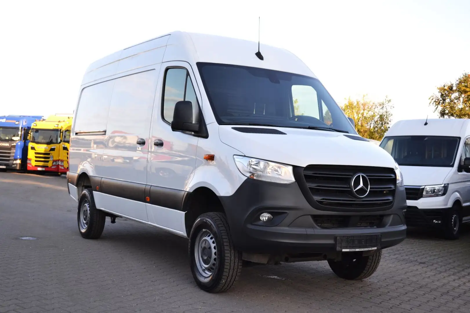 Mercedes-Benz Sprinter 316 Allrad 4x4 Untersetzung ZG3 Blanc - 2