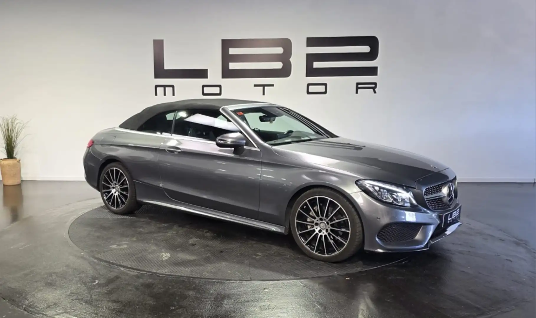 Mercedes-Benz C 220 Cabrio 220d 4Matic 9G-Tronic Gris - 1