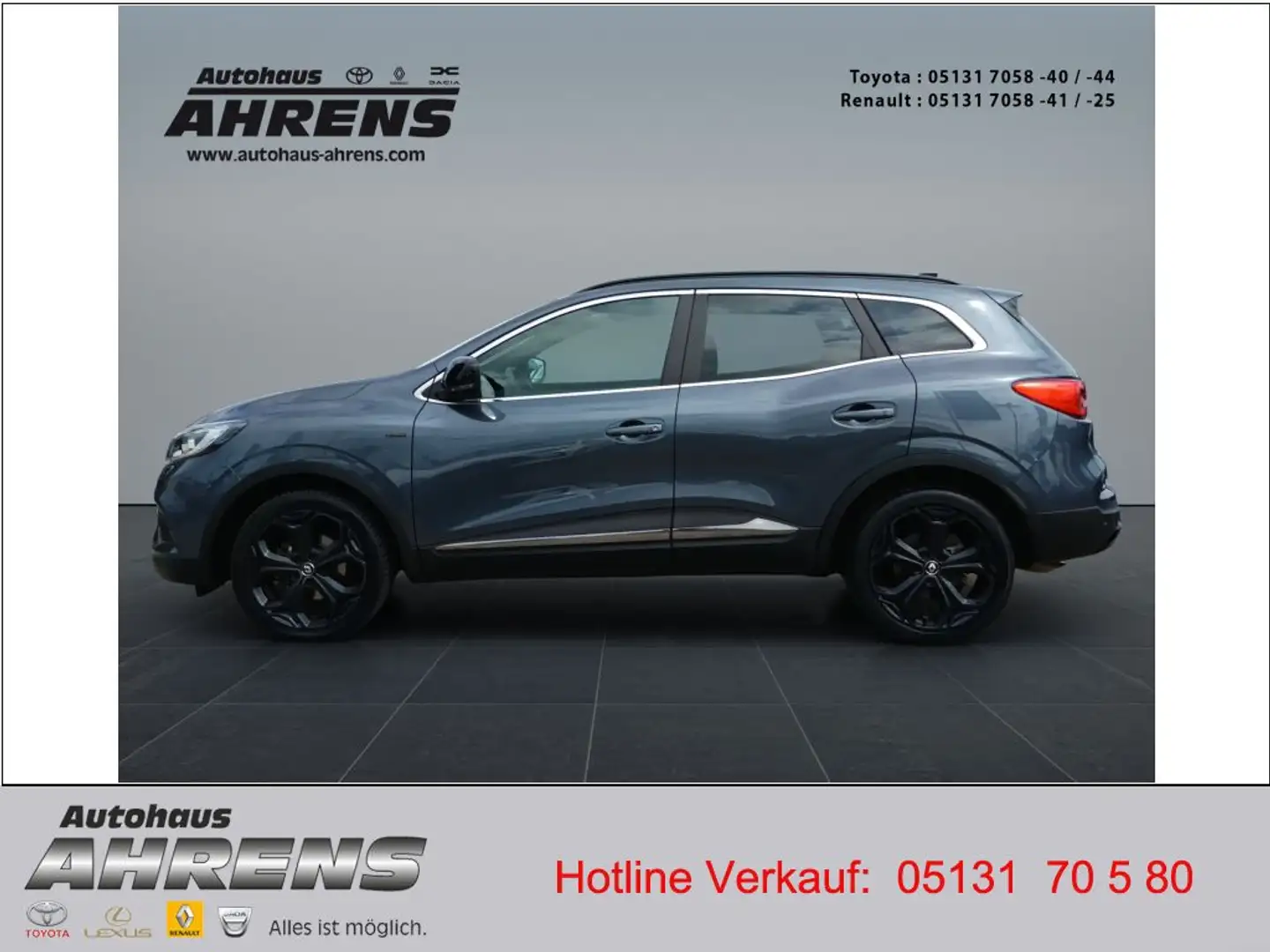 Renault Kadjar TCe140 EDC BLACK EDITION BOSE LED ACC Gris - 2