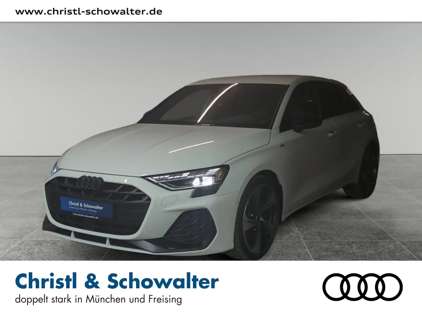 Audi A3 Sportback 35 TFSI S-tronic S line MATRIX NAVI Weiß - 1