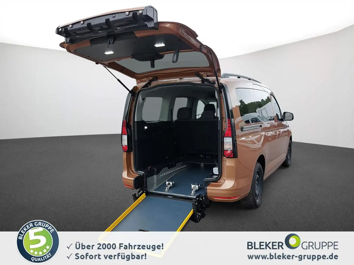 Volkswagen Caddy Maxi 1.5 TSI DSG Rollstuhlumbau Brun - 1