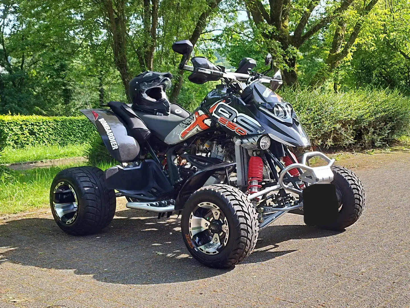 Bombardier DS 650 Baja X Czarny - 1