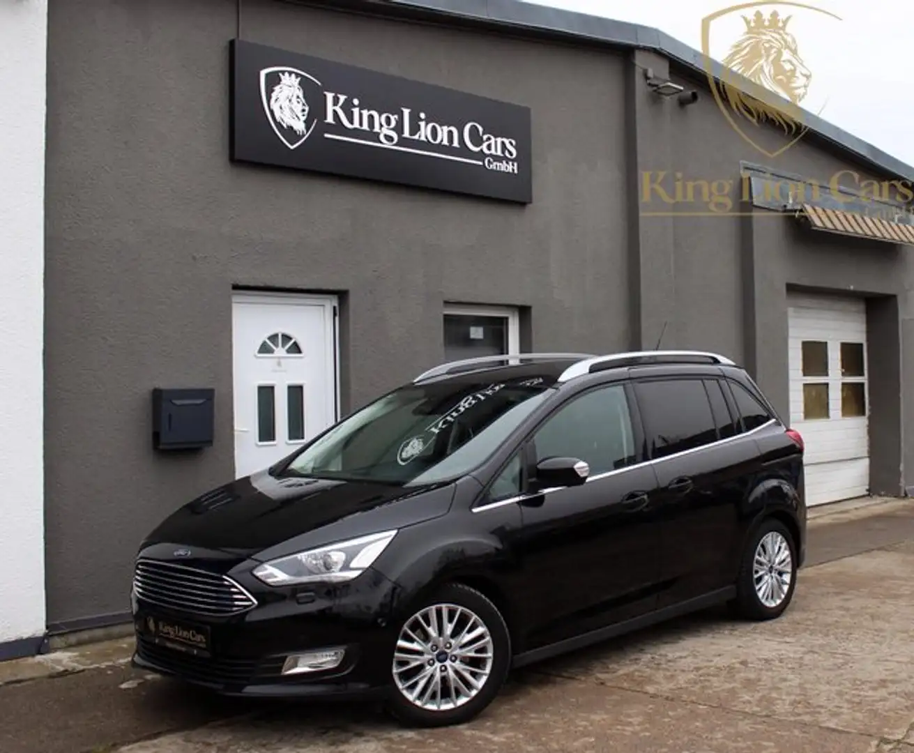 Ford Grand C-Max Grand C-MAX 1.5 EcoB Titanium 7-SITZ+PANO+KAMERA Schwarz - 1