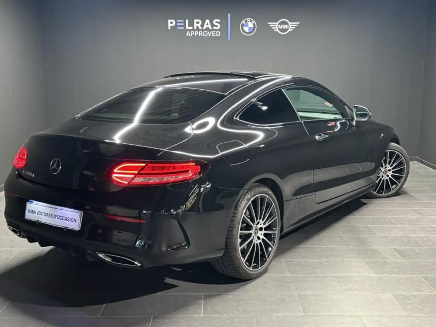 Mercedes-Benz C 220 220 d 194ch AMG Line 9G-Tronic Noir - 2