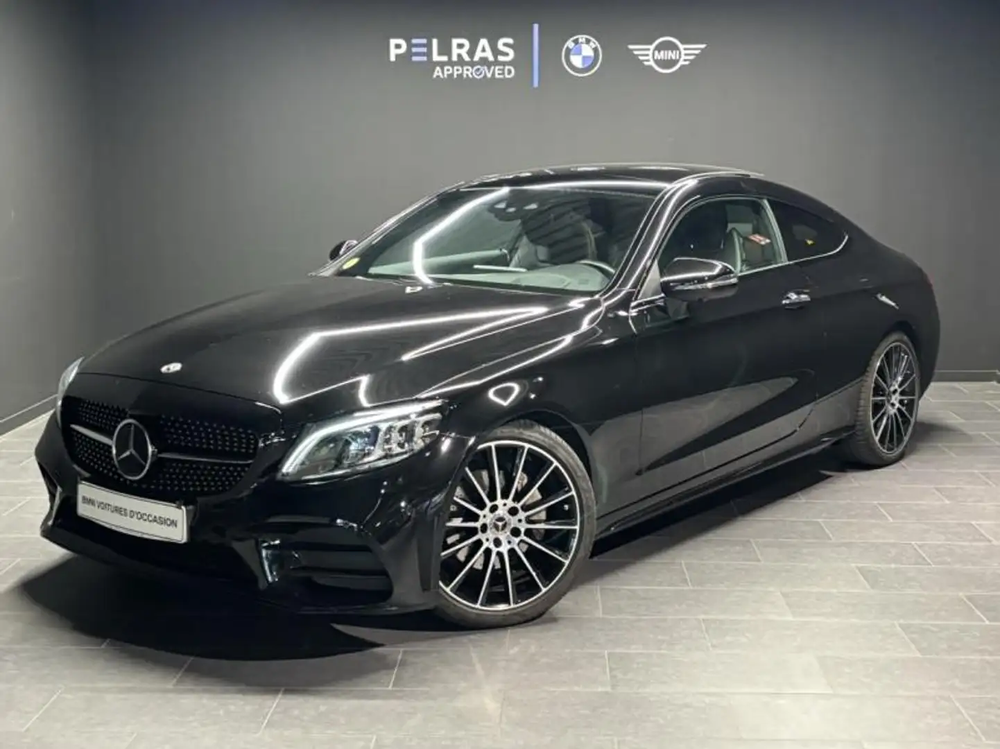 Mercedes-Benz C 220 220 d 194ch AMG Line 9G-Tronic Noir - 1