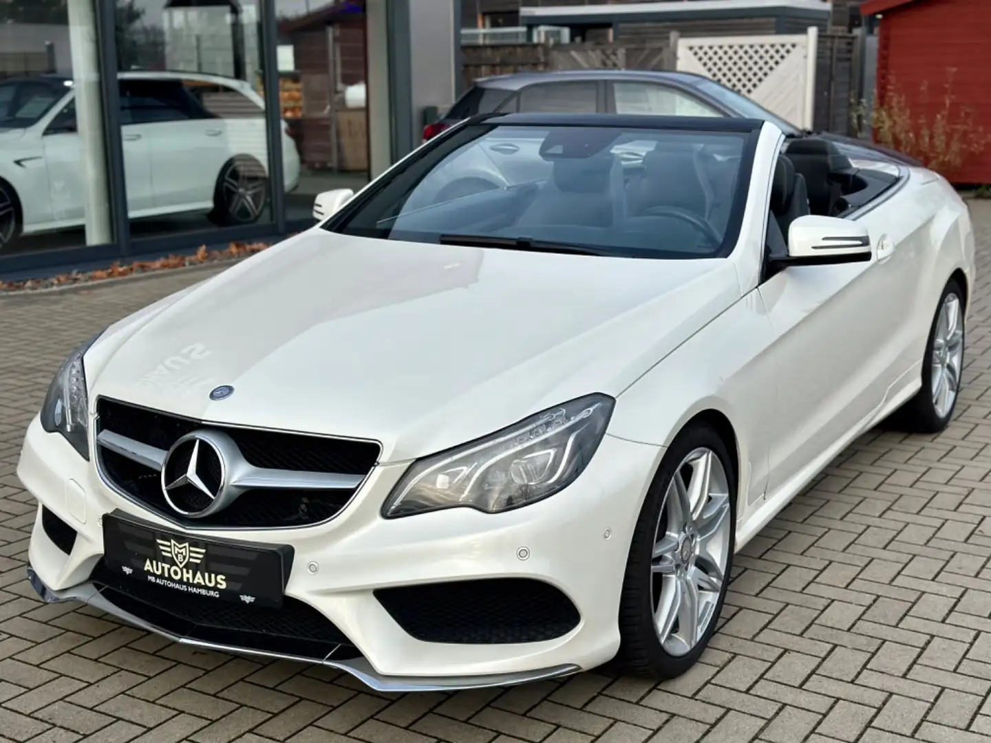 Mercedes-Benz E 350 E-Klasse Cabrio,AMG-Paket,LED,Facelift,TOP Blanc - 1